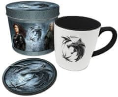 OEM Dárkový set v plechové krabičce Netflix|The Witcher|Zaklínač: Taste Of Steel (objem hrnku 370 ml)