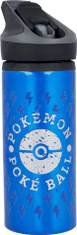 CurePink Hliníková láhev na pití Pokémon: Pokéball (objem 710 ml)