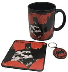 CurePink Dárkový set v krabičce DC Comics|Batman: (objem hrnku 315 ml)