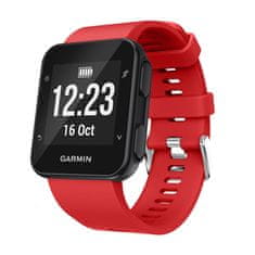 Drakero Silikonový řemínek červený BASIC pro Garmin Forerunner 30 a 35