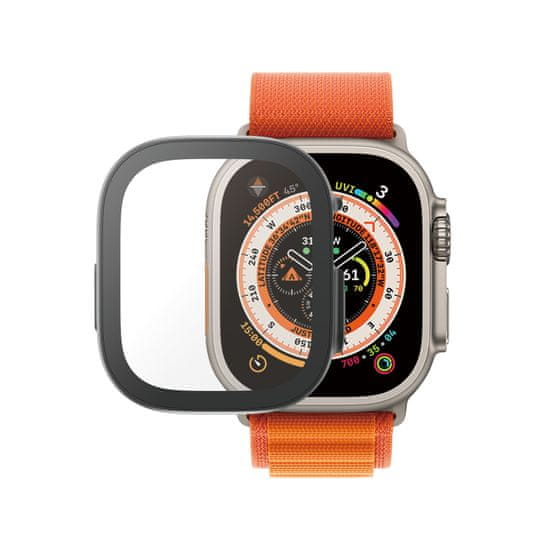 PanzerGlass Apple Watch Ultra/Ultra 2 ochranný kryt s D30 3691 - černý rámeček