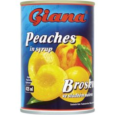 Giana Kompot broskvový 425ml