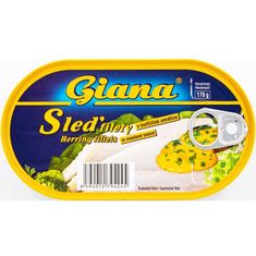 Giana Sledí filety v hořčičné omáčce 75g