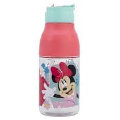 Stor Plastová láhev s výsuvnou brčkem MINNIE MOUSE, 420ml, 74435