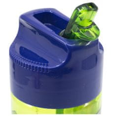 Stor Plastová láhev s výsuvným brčkem MINECRAFT, Transparent Tritan, 430ml, 40436