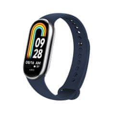 FIXED Silikonový řemínek Silicone Strap pro Xiaomi Mi Band 8/Smart Band 9, modrý