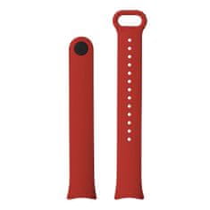 FIXED Silikonový řemínek Silicone Strap pro Xiaomi Mi Band 8/Smart Band 9, červený