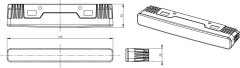 Stualarm LED světla pro denní svícení s optickou trubicí 160mm, ECE (drlOT160)