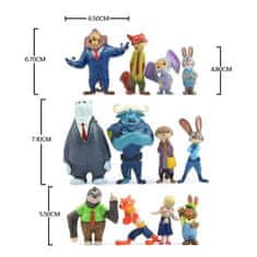 INTEREST FIGURKY ZOOTROPOLIS 12 KS.