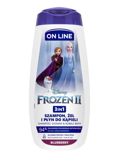OEM Fs On Line Disney 400ml gel 3W1 Frozen Blueberry