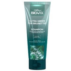 OEM L'biotica Biovax Glamour Shampoo Ultra Green For Brunettes - pro hnědé vlasy (přírodní a barvené) 200 ml