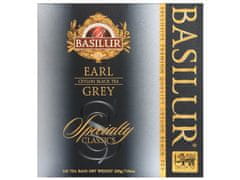 Basilur BASILUR Earl Grey - Cejlonský černý čaj s bergamotovým olejem v sáčcích, 100x2g x1