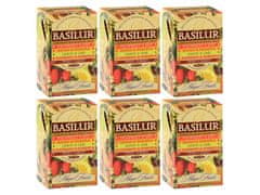 Basilur BASILUR Magic Fruits - Směs černých cejlonských ovocných čajů, 25x2g x6