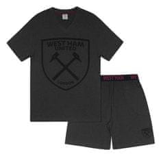 Fan-shop Pyžamo WEST HAM UNITED Short grey Velikost: M