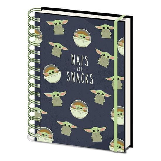 Grooters Star Wars Blok Mandalorian - Naps and Snacks, A5