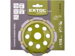 Extol Craft Kotouč diamantový brusný jednořadý, O 115x22,2mm