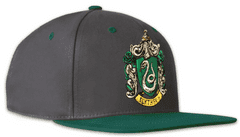 CurePink Dětská snapback čepice - kšiltovka Harry Potter: Zmijozel - Slytherin (nastavitelná)