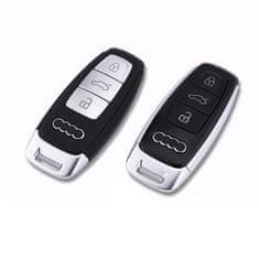 Techsuit – Pouzdro na klíče od auta – Audi A3, A4, A5, A7, A8 – Černá KP28105
