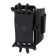 Tactical větší držák na rameno pro telefon - Černá KP28108