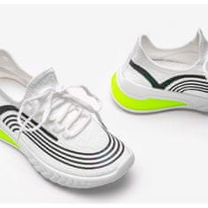 Bílá sportovní obuv s holografickým designem Delaney velikost 40