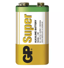 Emos Alkalická baterie GP Ultra 9V (6LF22)