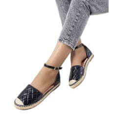 Černé espadrilky Faiza velikost 39