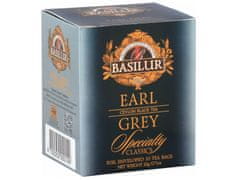 Basilur BASILUR Earl Grey - Cejlonský černý čaj s bergamotovým olejem, v sáčcích, 10x2 g x1