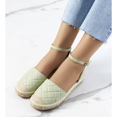 Zelené espadrilky Faiza velikost 40