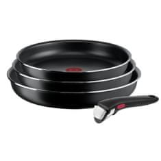 Tefal Ingenio Extra 4dílná sada: pánve 22/24/26 cm + 1 odnímatelná rukojeť L1549153