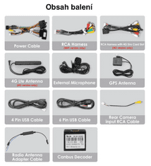 Ossuret Android Autorádio Škoda Fabia 2 mk2 2007-2014 s GPS navigací, WIFI, USB, Bluetooth - Handsfree, 2din rádio ŠKODA FABIA 2. GENERACE II