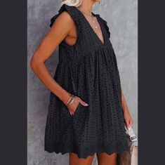 Sofistar Letní šaty IRINA, černá, S/M