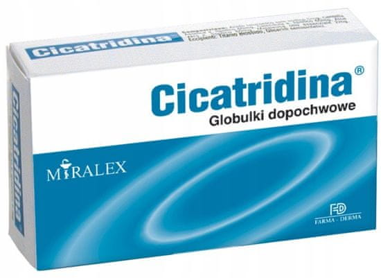 FARMA DERMA Cicatridina poševní čípky 10x2g