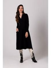 BeWear Dámské maxi šaty Colgrellam černá XL