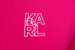 Karl Lagerfeld dámský krátký cardigan s logem fuchsiový Velikost: S