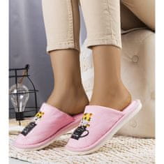 Růžové měkké pantofle Catcup velikost 39