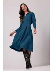 BeWear Dámské volnočasové šaty Nanel B273 mořská modrá S
