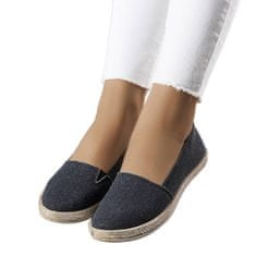 Dámské černé espadrilky velikost 39