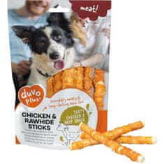 Duvo+ Duvo+ dog Bones! Twist.chicken jerky sticks 12,5cm 100g