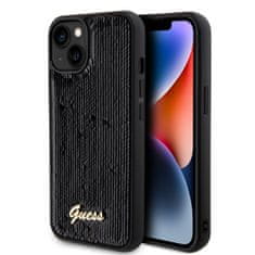 Guess Zadní kryt Sequin Script Logo pro iPhone 13 Black