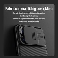 Nillkin  CamShield PRO Zadní Kryt pro Apple iPhone 15 Pro Max Black