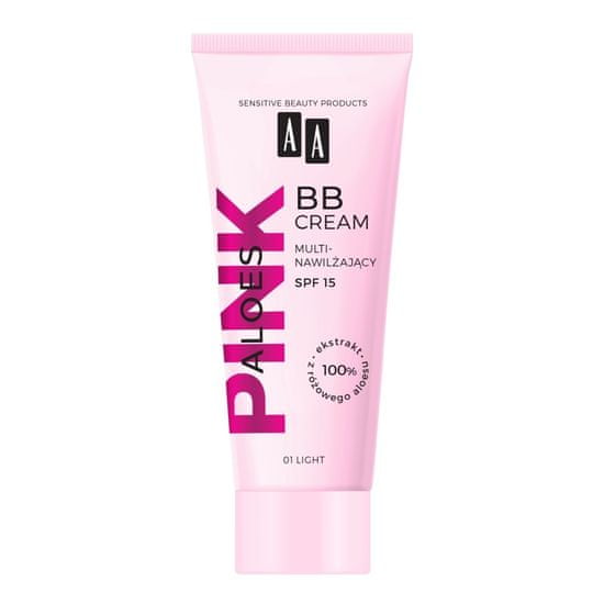 AA Růžové aloe Multi-Moisturising Bb Face Cream No. 01 Light 30Ml