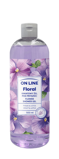 FORTE SWEEDEN Fs On Line Květinový gel P/Prys 500Ml Violet Lotus