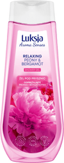 OEM Luxja Aroma Senses Relaxační sprchový gel - pivoňka a bergamot 500 ml