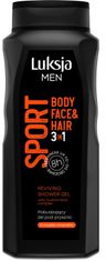 OEM Luxja Men Stimulating 3W1 Sport Shower Gel 500 ml