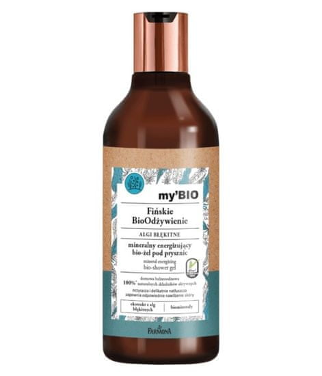 FARMONA My'bio Finnish Bio-Nutrition Blue Algae Vyživující a energizující sprchový gel