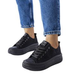 Lee Cooper Černé tenisky LCW-23-44-1624L velikost 39