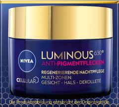 Nivea Nivea Cellular Luminous 630 Regenerační noční krém proti pigmentaci 50 ml