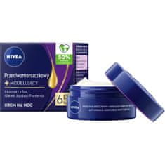 Nivea Nivea Noční krém proti vráskám + tvarování 65+ - 50 ml