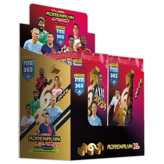 Panini Mega display karet Panini FIFA 365 Adrenalyn XL 2024 (50 balíčků)