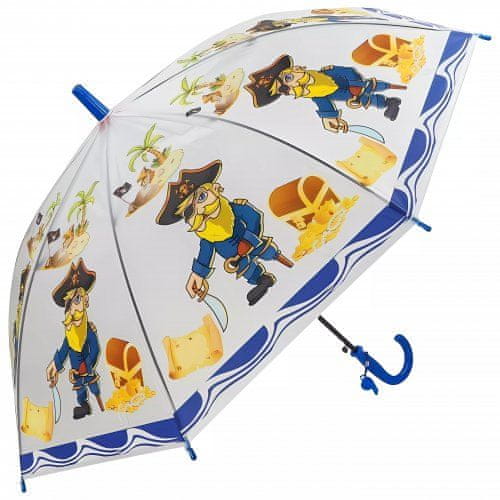 Pronett Deštník dětský s píšťalkou 104 cm pirát